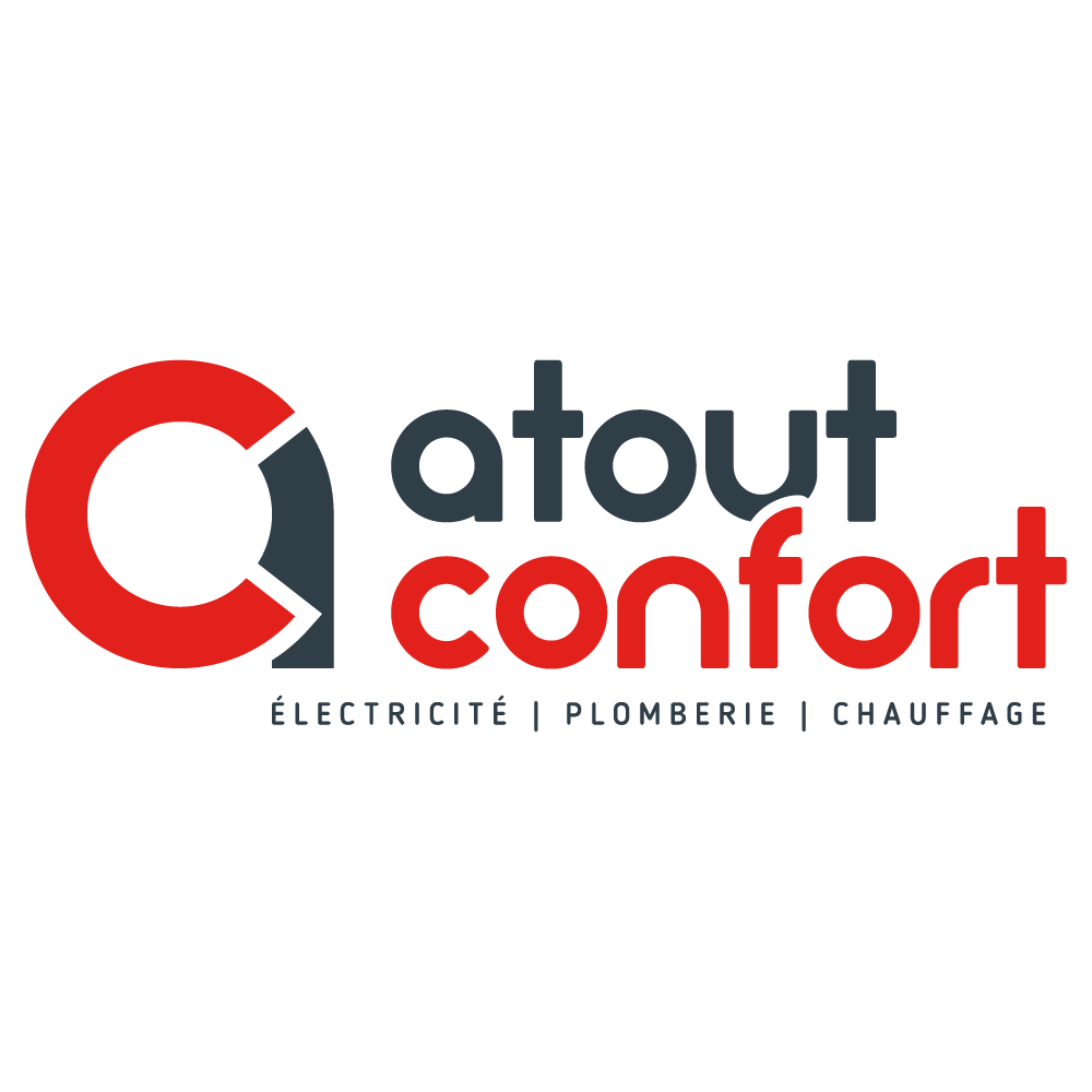 Atout confort cette entreprise a été accompagnée par l'agence de communication SHEBAM - Logo en couleur