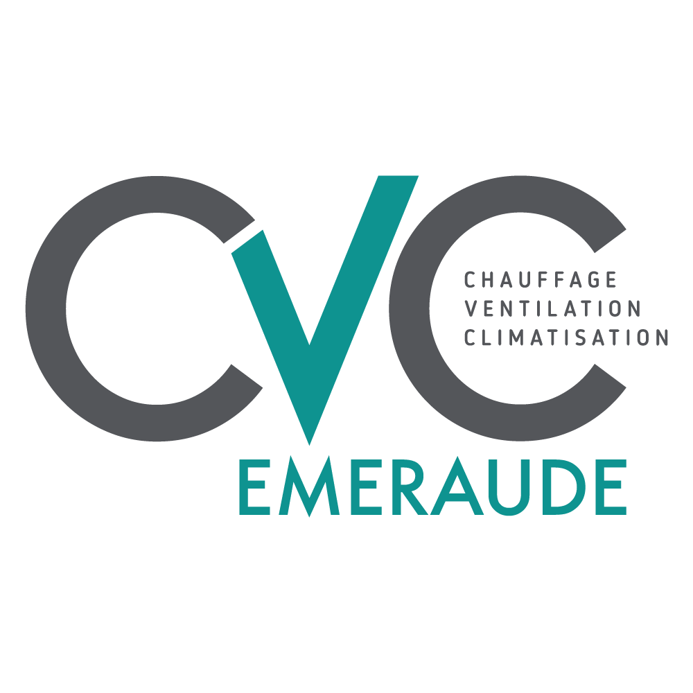 CVC Emeraude cette entreprise a été accompagnée par l'agence de communication SHEBAM - Logo en couleur