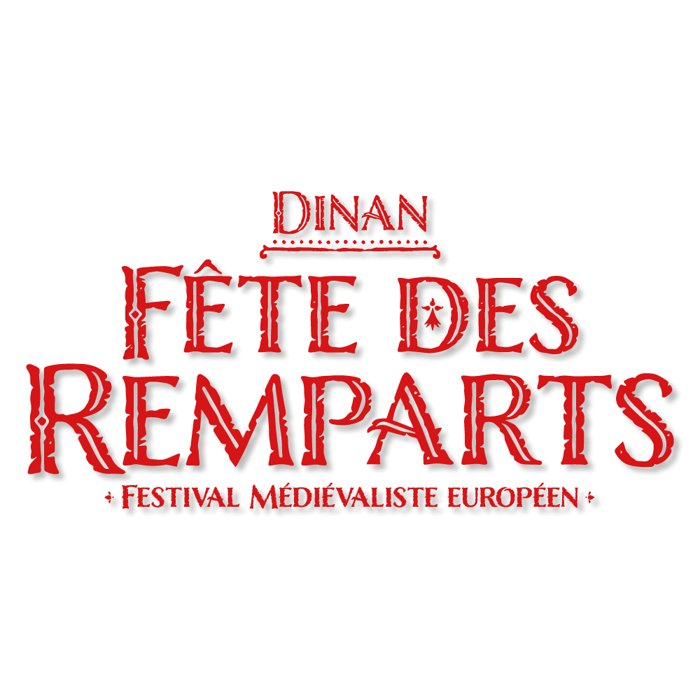 Fêtes des remparts Dinan cette association a été accompagnée par l'agence de communication SHEBAM - Logo en couleur