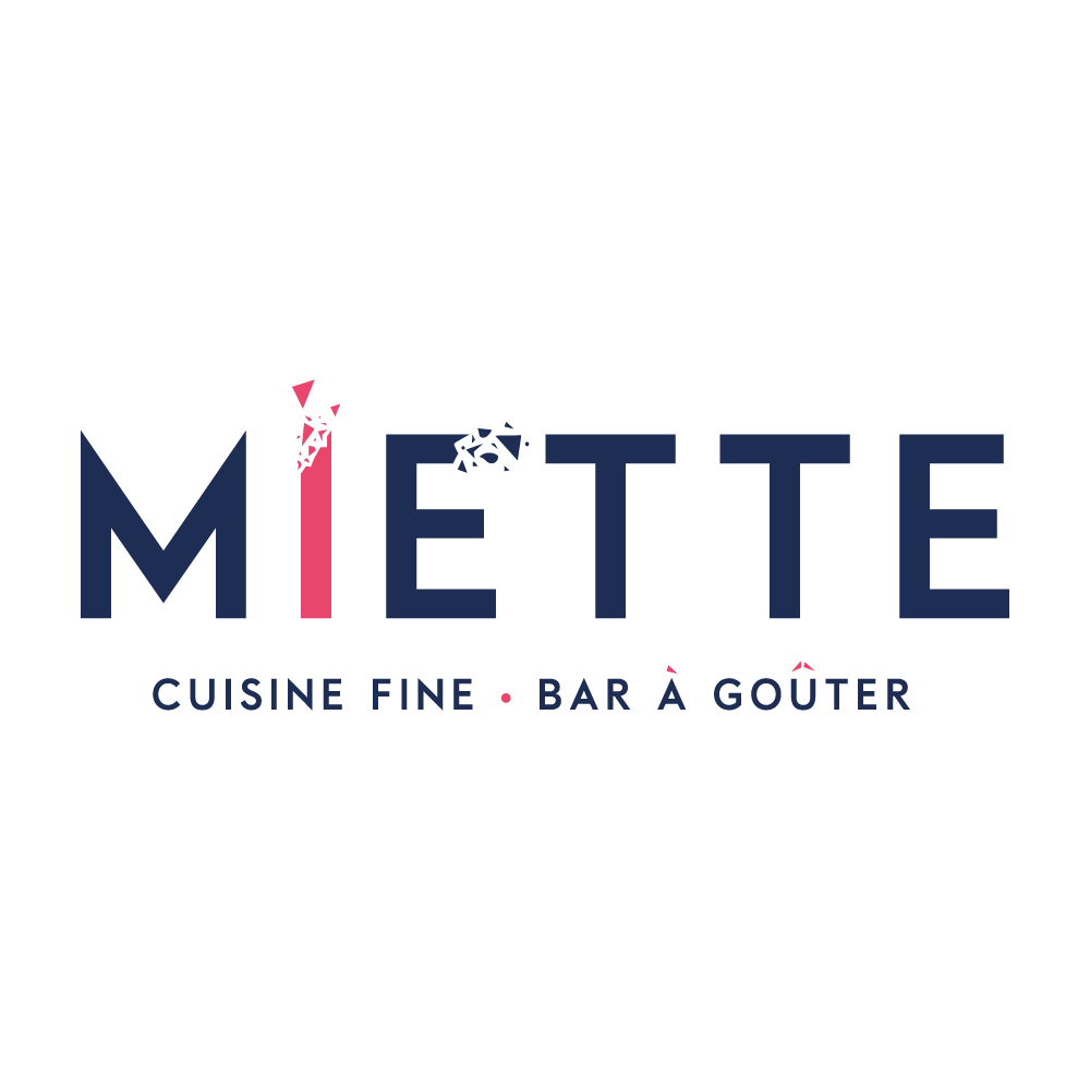 Restaurant Miette cette entreprise a été accompagnée par l'agence de communication SHEBAM - Logo en couleur
