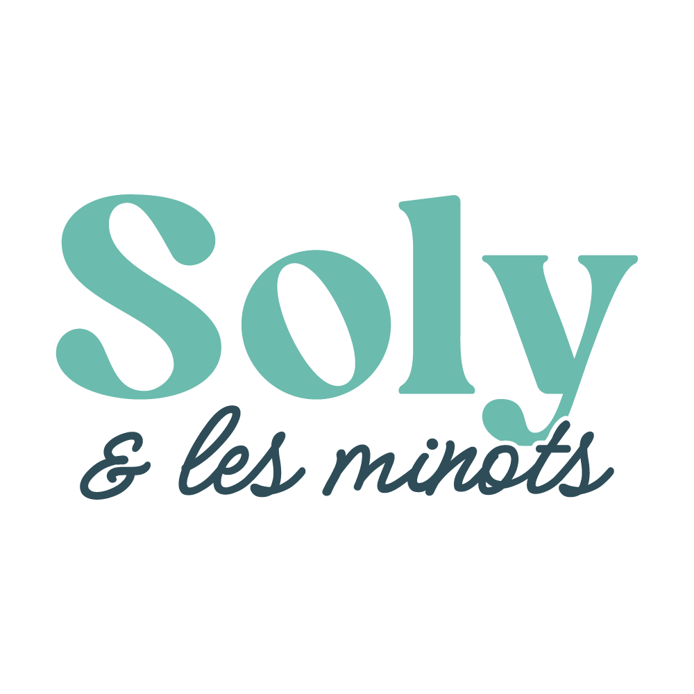 Soly et les minots cette entreprise a été accompagnée par l'agence de communication SHEBAM - Logo en couleur