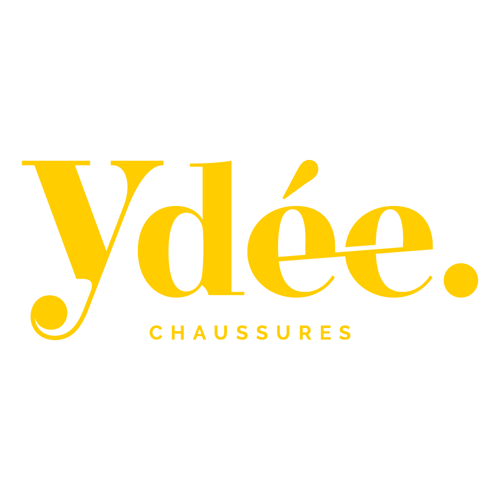 Ydée Chaussures cette entreprise a été accompagnée par l'agence de communication SHEBAM - Logo en couleur