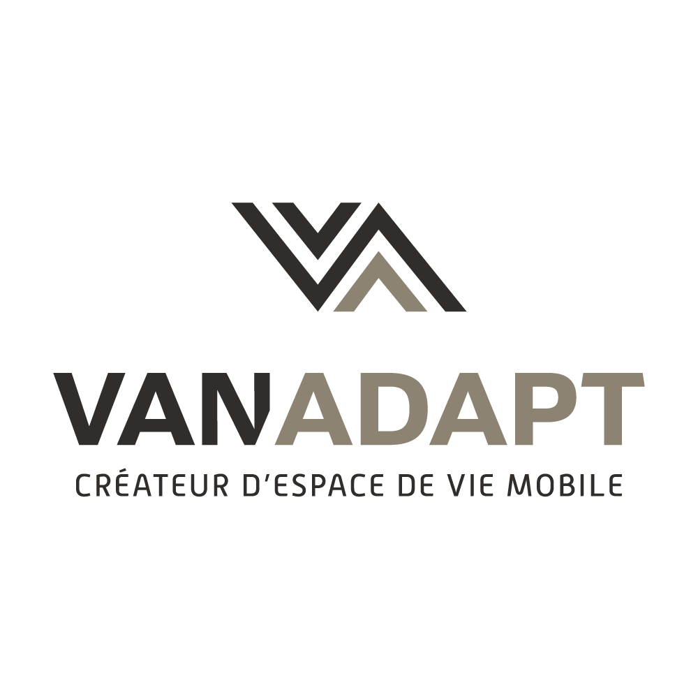 Création de l'identité visuelle de Van Adapt et du site internet par l'agence de communication Shebam à Dinan, Saint-Malo et Lamballe